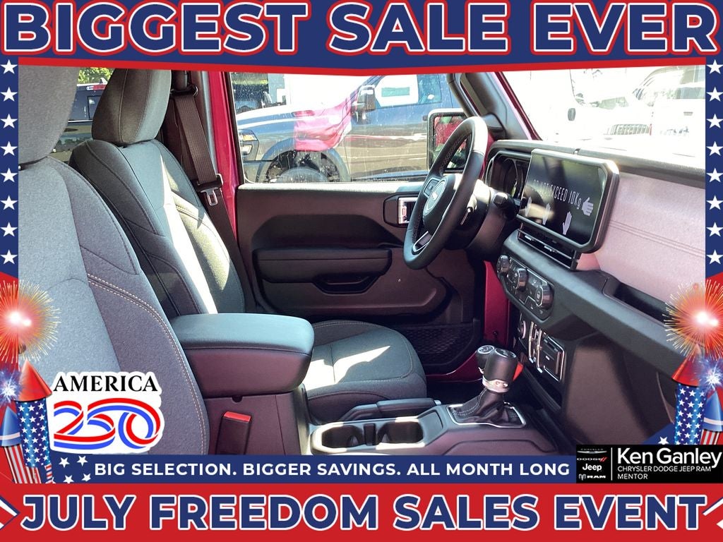2026 Jeep Wrangler WRANGLER 4-DOOR SPORT S