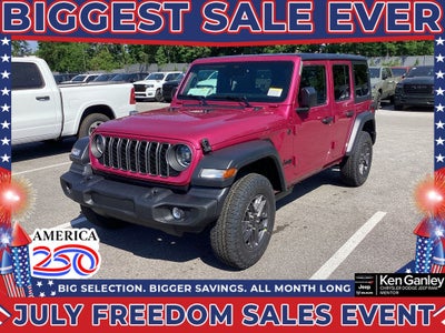 2026 Jeep Wrangler WRANGLER 4-DOOR SPORT S