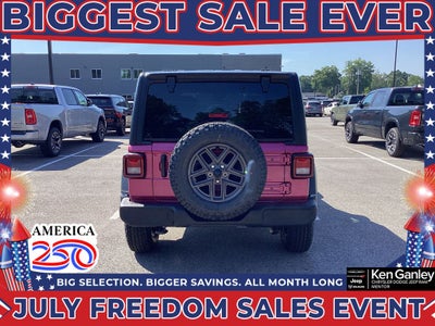 2026 Jeep Wrangler WRANGLER 4-DOOR SPORT S