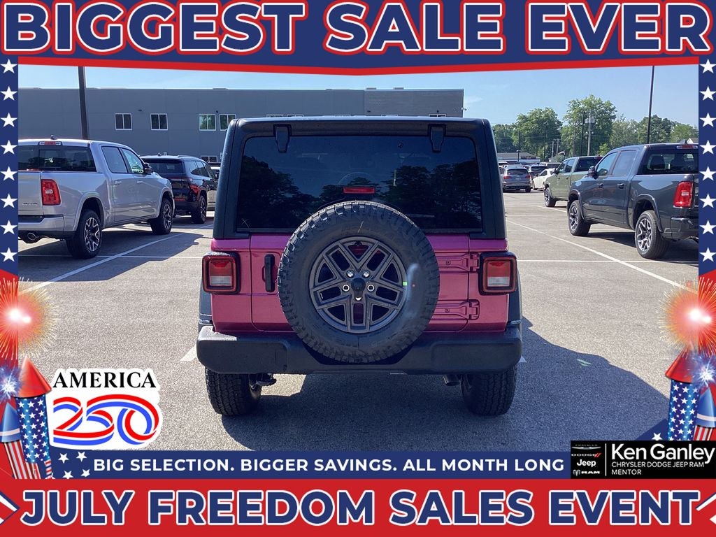2026 Jeep Wrangler WRANGLER 4-DOOR SPORT S
