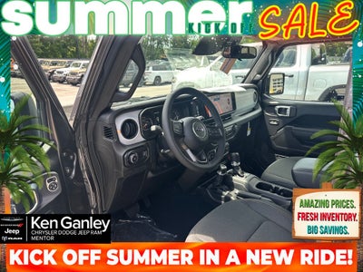 2026 Jeep Wrangler WRANGLER 4-DOOR SPORT S