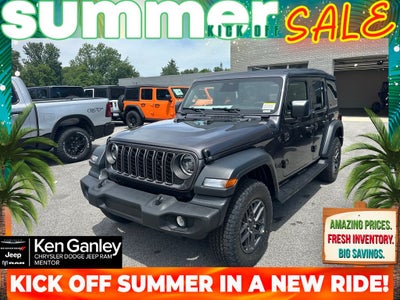 2026 Jeep Wrangler WRANGLER 4-DOOR SPORT S