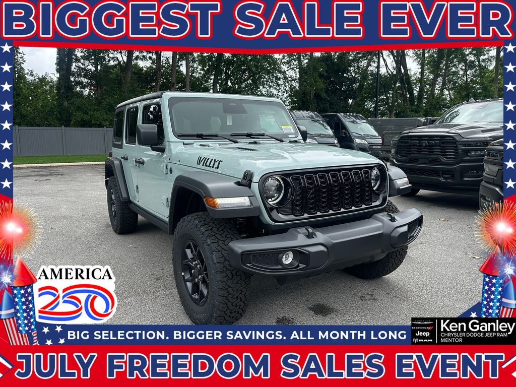 2026 Jeep Wrangler WRANGLER 4-DOOR WILLYS