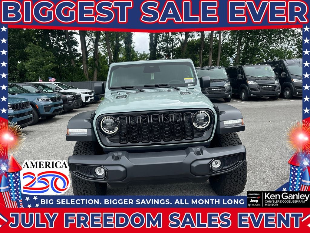 2026 Jeep Wrangler WRANGLER 4-DOOR WILLYS