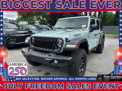 2026 Jeep Wrangler WRANGLER 4-DOOR WILLYS