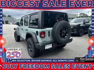 2026 Jeep Wrangler WRANGLER 4-DOOR WILLYS