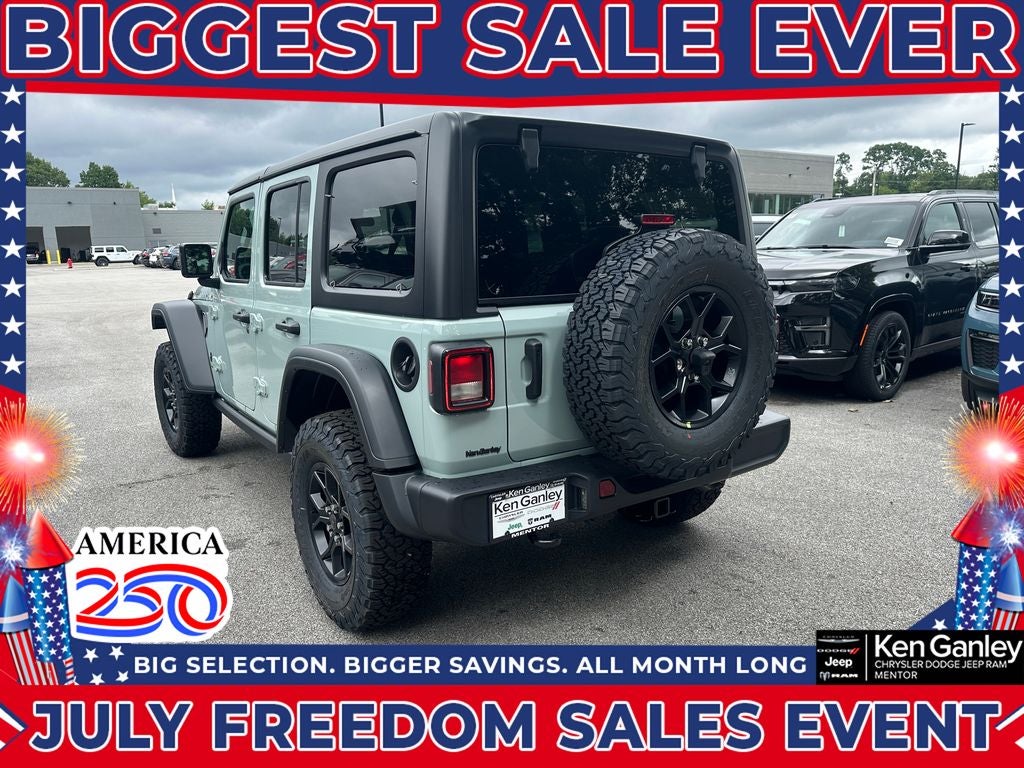 2026 Jeep Wrangler WRANGLER 4-DOOR WILLYS