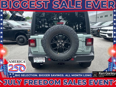 2026 Jeep Wrangler WRANGLER 4-DOOR WILLYS