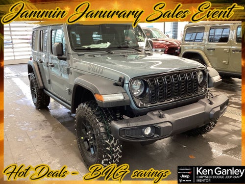 2026 Jeep Wrangler WRANGLER 4-DOOR WILLYS