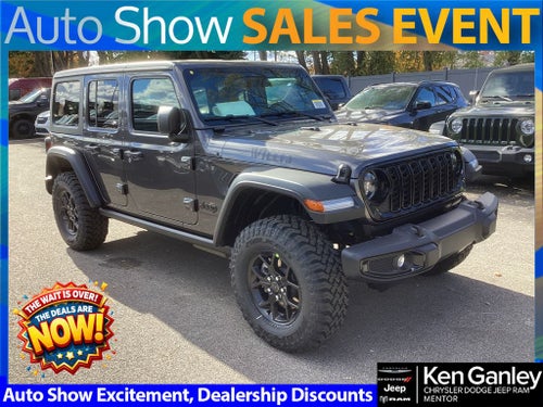 2026 Jeep Wrangler WRANGLER 4-DOOR WILLYS