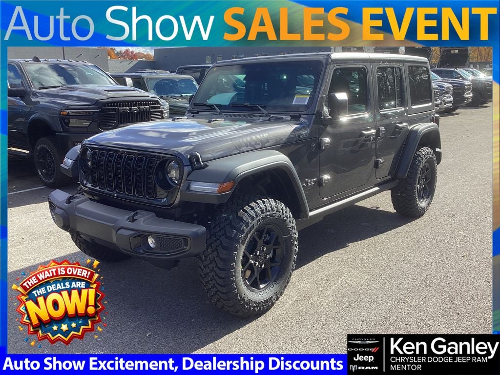 2026 Jeep Wrangler WRANGLER 4-DOOR WILLYS