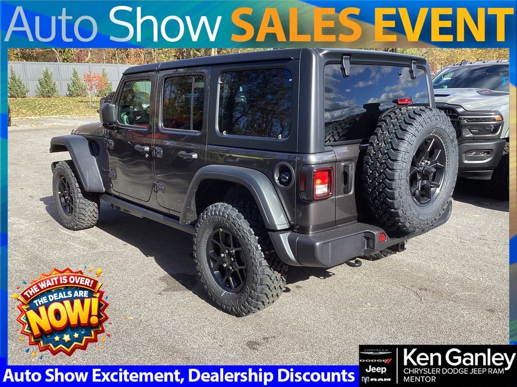 2026 Jeep Wrangler WRANGLER 4-DOOR WILLYS
