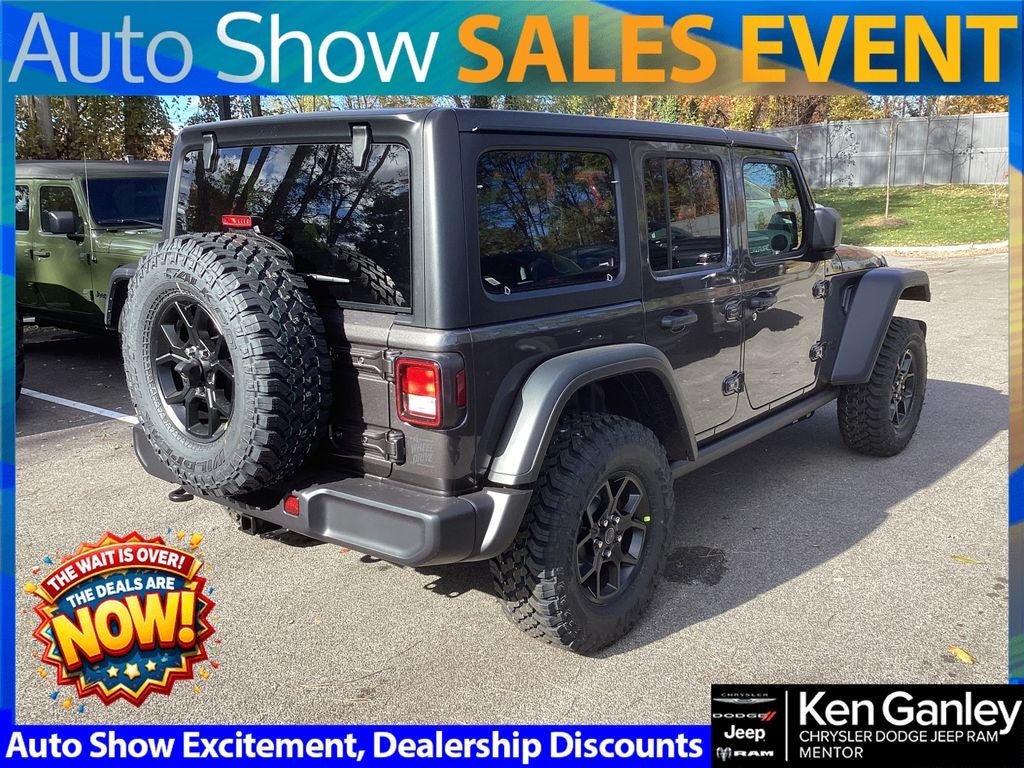 2026 Jeep Wrangler WRANGLER 4-DOOR WILLYS