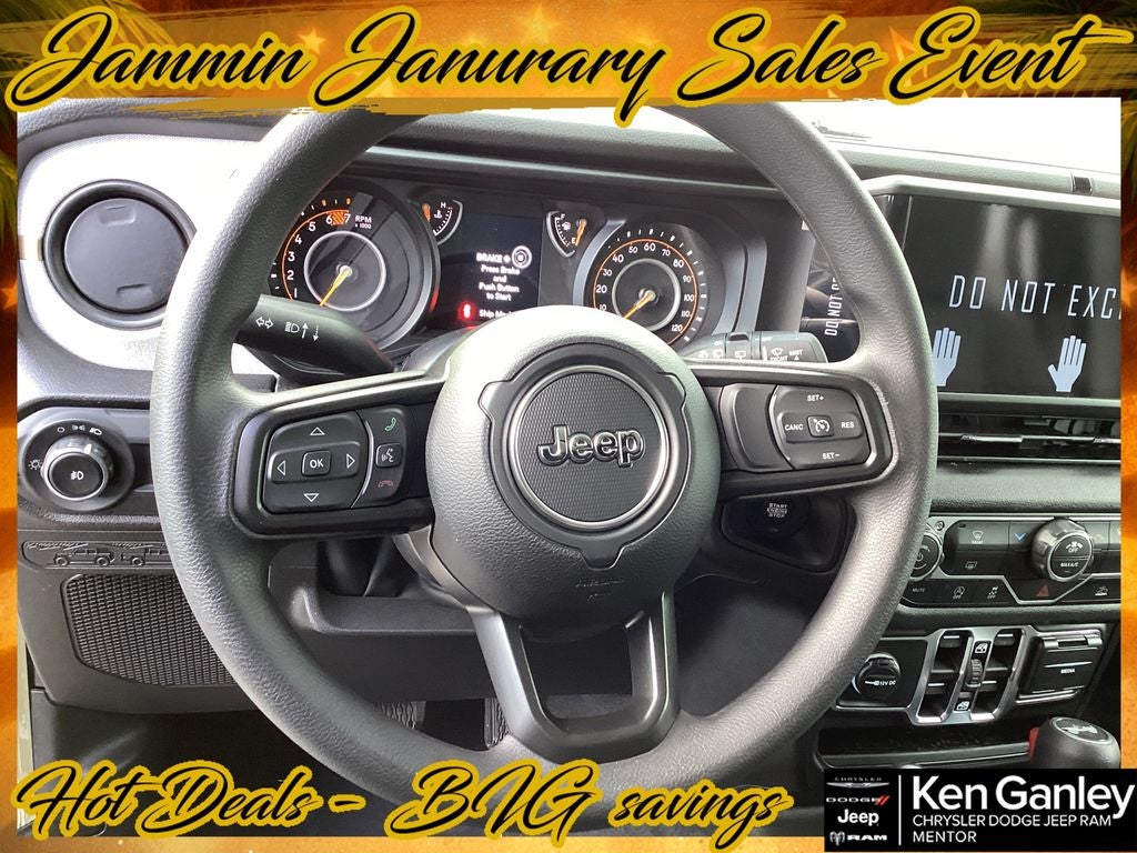 2026 Jeep Wrangler WRANGLER 4-DOOR SPORT