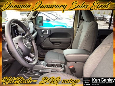 2026 Jeep Wrangler WRANGLER 4-DOOR SPORT