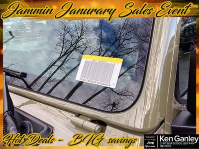 2026 Jeep Wrangler WRANGLER 4-DOOR SPORT