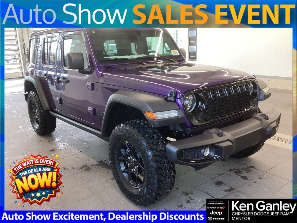 2026 Jeep Wrangler WRANGLER 4-DOOR WILLYS