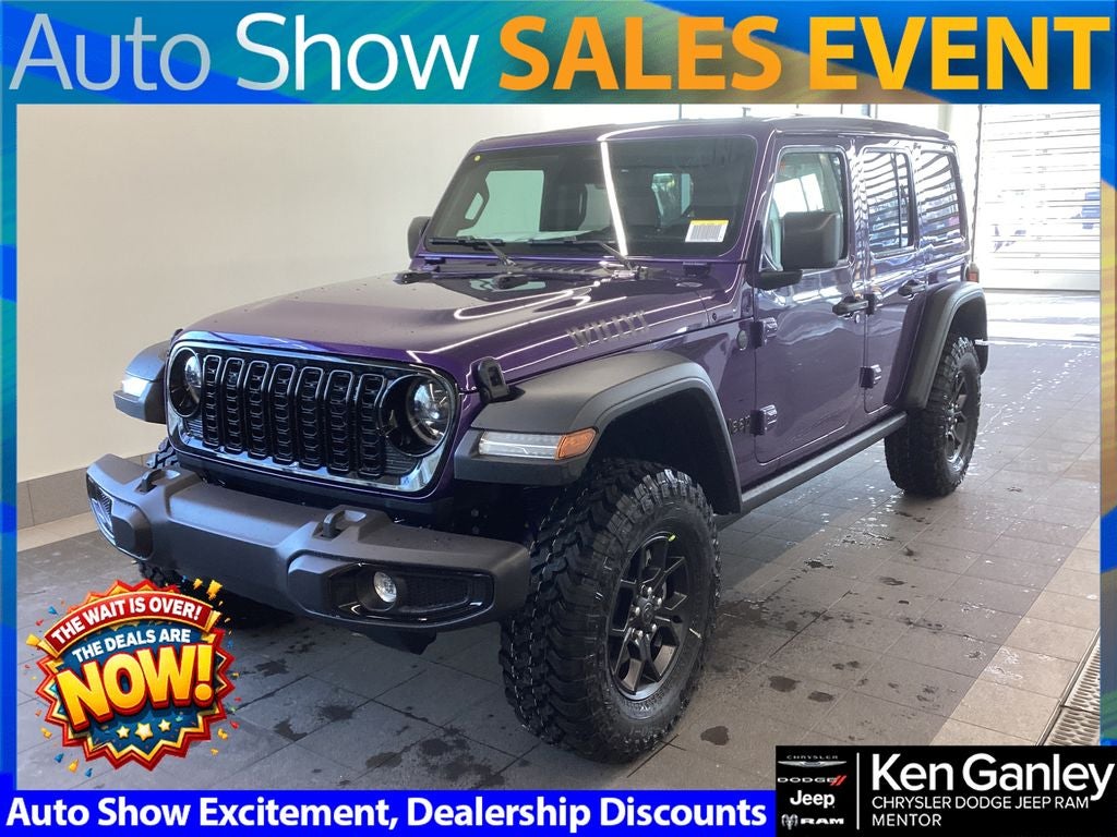 2026 Jeep Wrangler WRANGLER 4-DOOR WILLYS