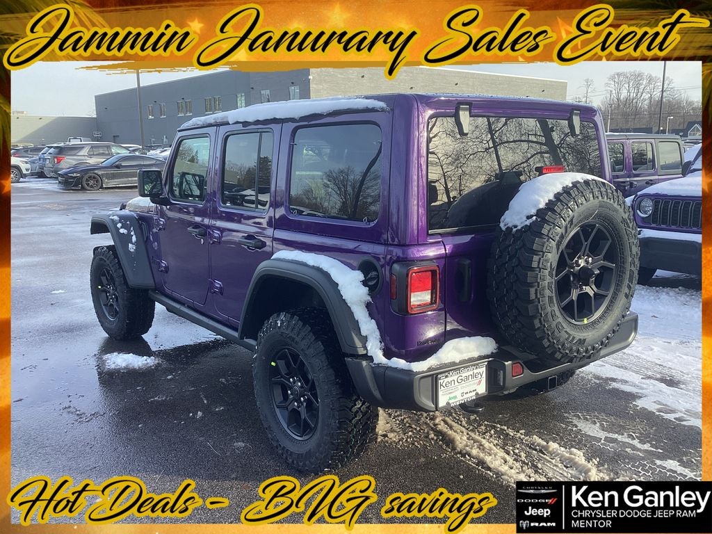 2026 Jeep Wrangler WRANGLER 4-DOOR WILLYS