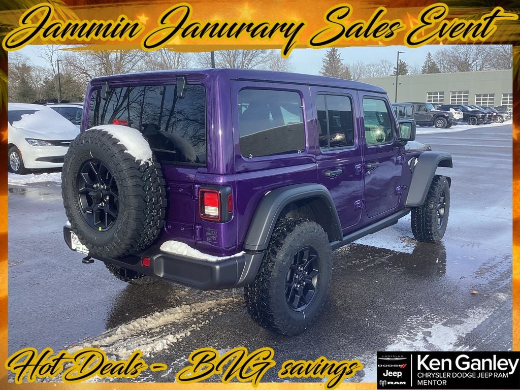 2026 Jeep Wrangler WRANGLER 4-DOOR WILLYS
