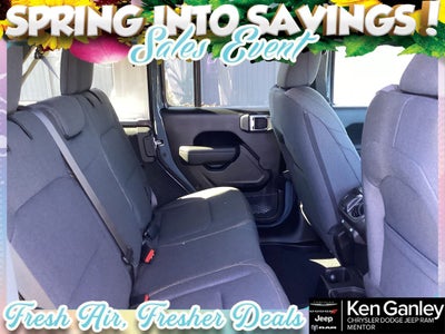 2026 Jeep Wrangler WRANGLER 4-DOOR SPORT S