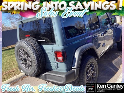 2026 Jeep Wrangler WRANGLER 4-DOOR SPORT S