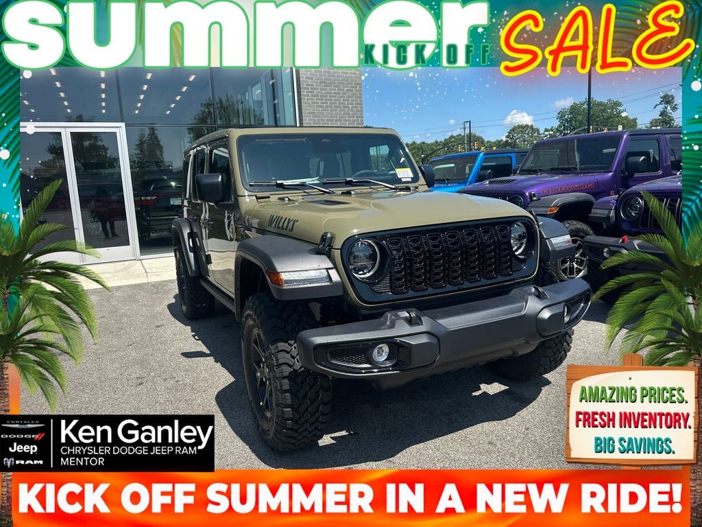 2026 Jeep Wrangler WRANGLER 4-DOOR WILLYS