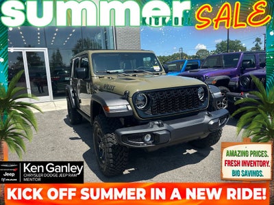 2026 Jeep Wrangler WRANGLER 4-DOOR WILLYS
