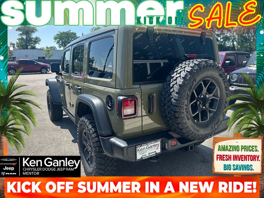 2026 Jeep Wrangler WRANGLER 4-DOOR WILLYS
