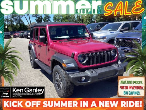 2026 Jeep Wrangler WRANGLER 4-DOOR SPORT S