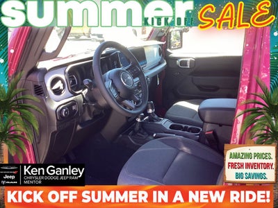2026 Jeep Wrangler WRANGLER 4-DOOR SPORT S