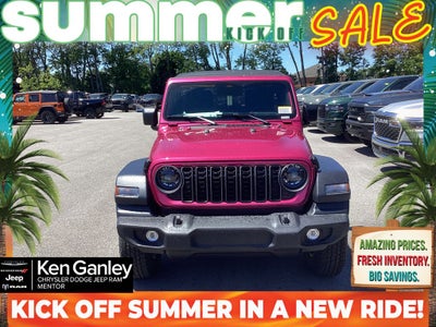 2026 Jeep Wrangler WRANGLER 4-DOOR SPORT S