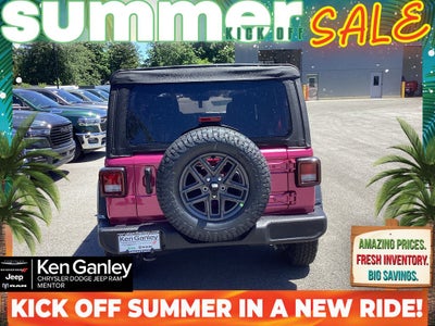2026 Jeep Wrangler WRANGLER 4-DOOR SPORT S