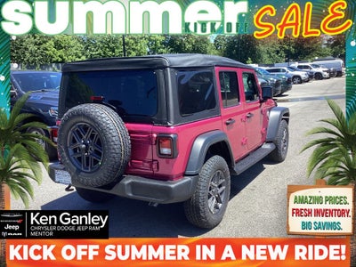 2026 Jeep Wrangler WRANGLER 4-DOOR SPORT S