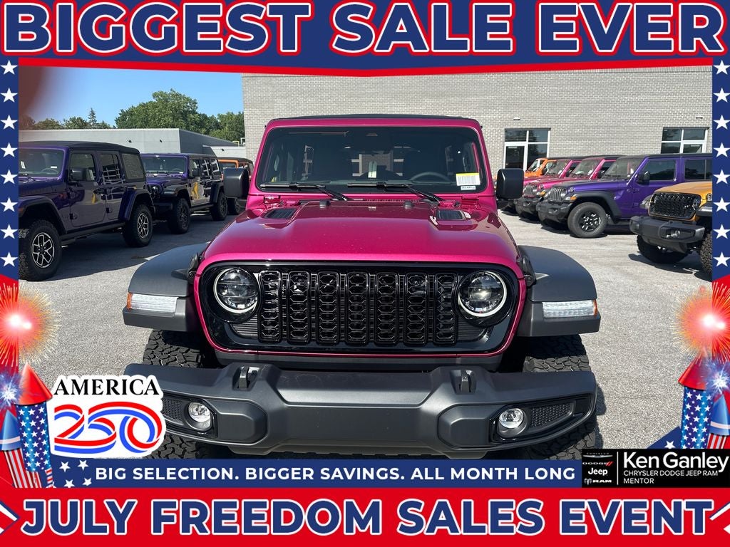 2026 Jeep Wrangler WRANGLER 4-DOOR WILLYS