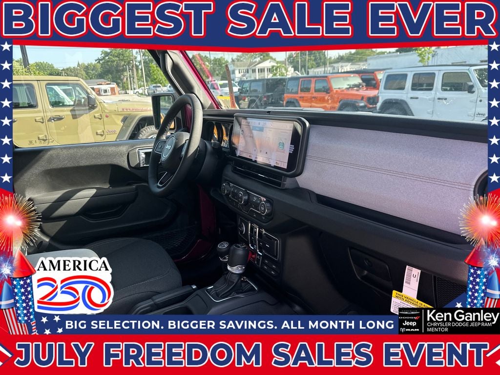2026 Jeep Wrangler WRANGLER 4-DOOR WILLYS