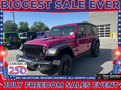 2026 Jeep Wrangler WRANGLER 4-DOOR WILLYS