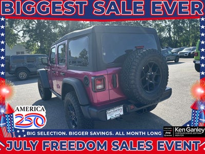 2026 Jeep Wrangler WRANGLER 4-DOOR WILLYS