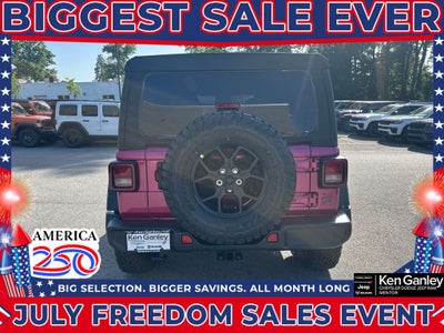 2026 Jeep Wrangler WRANGLER 4-DOOR WILLYS