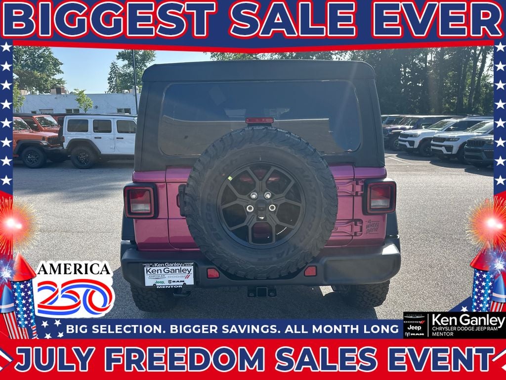 2026 Jeep Wrangler WRANGLER 4-DOOR WILLYS