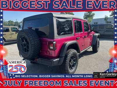 2026 Jeep Wrangler WRANGLER 4-DOOR WILLYS