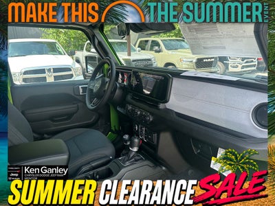 2026 Jeep Wrangler WRANGLER 4-DOOR SPORT S