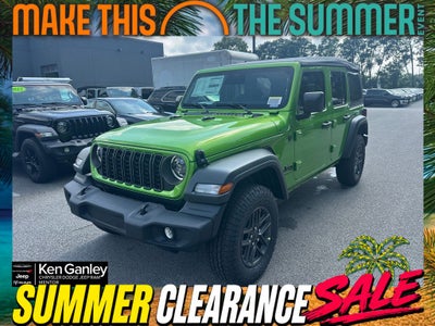2026 Jeep Wrangler WRANGLER 4-DOOR SPORT S