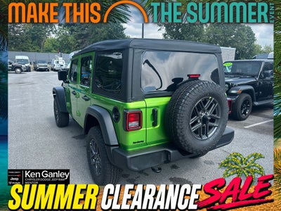 2026 Jeep Wrangler WRANGLER 4-DOOR SPORT S