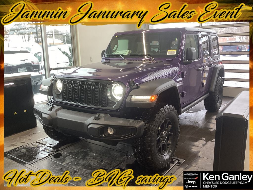 2026 Jeep Wrangler WRANGLER 4-DOOR WILLYS