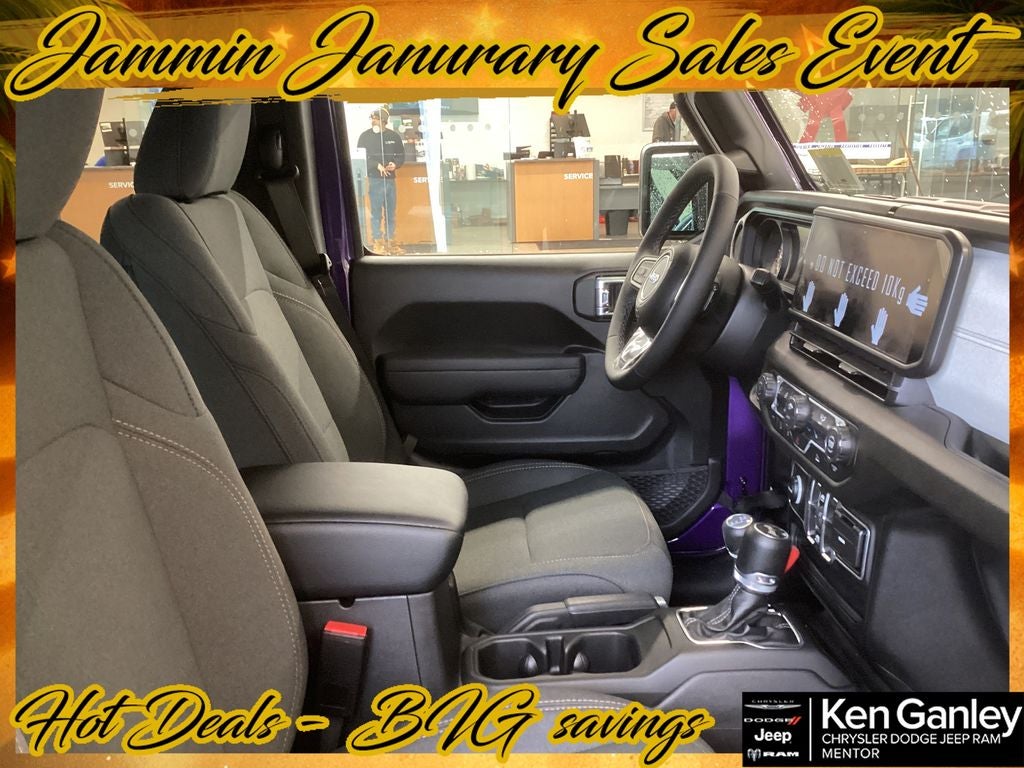 2026 Jeep Wrangler WRANGLER 4-DOOR SPORT S