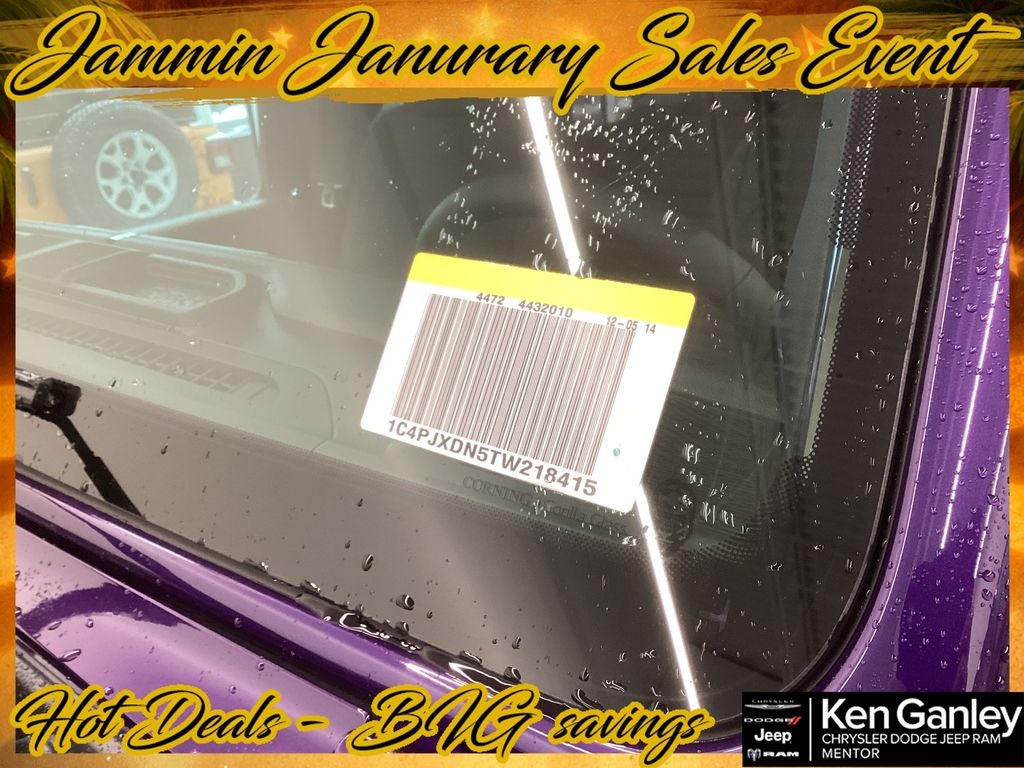 2026 Jeep Wrangler WRANGLER 4-DOOR SPORT S