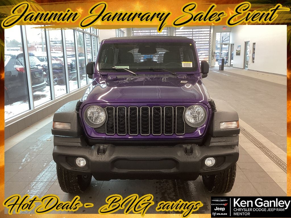 2026 Jeep Wrangler WRANGLER 4-DOOR SPORT S