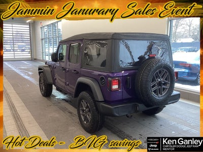 2026 Jeep Wrangler WRANGLER 4-DOOR SPORT S