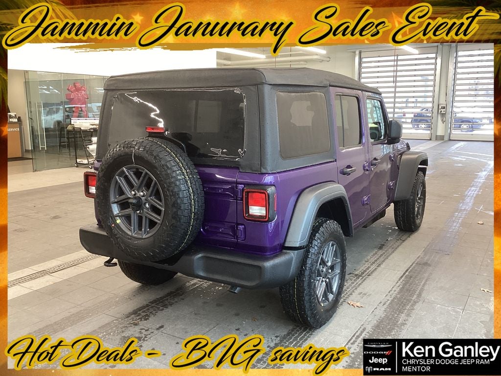 2026 Jeep Wrangler WRANGLER 4-DOOR SPORT S